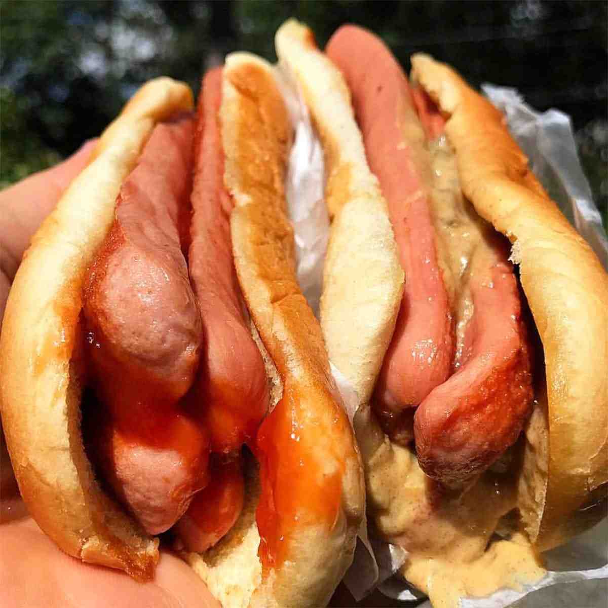 Can you eat discolored hot dogs?