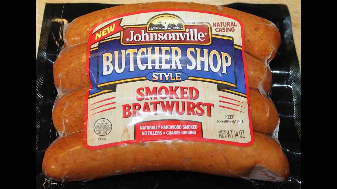 Do Johnsonville brats have beef?