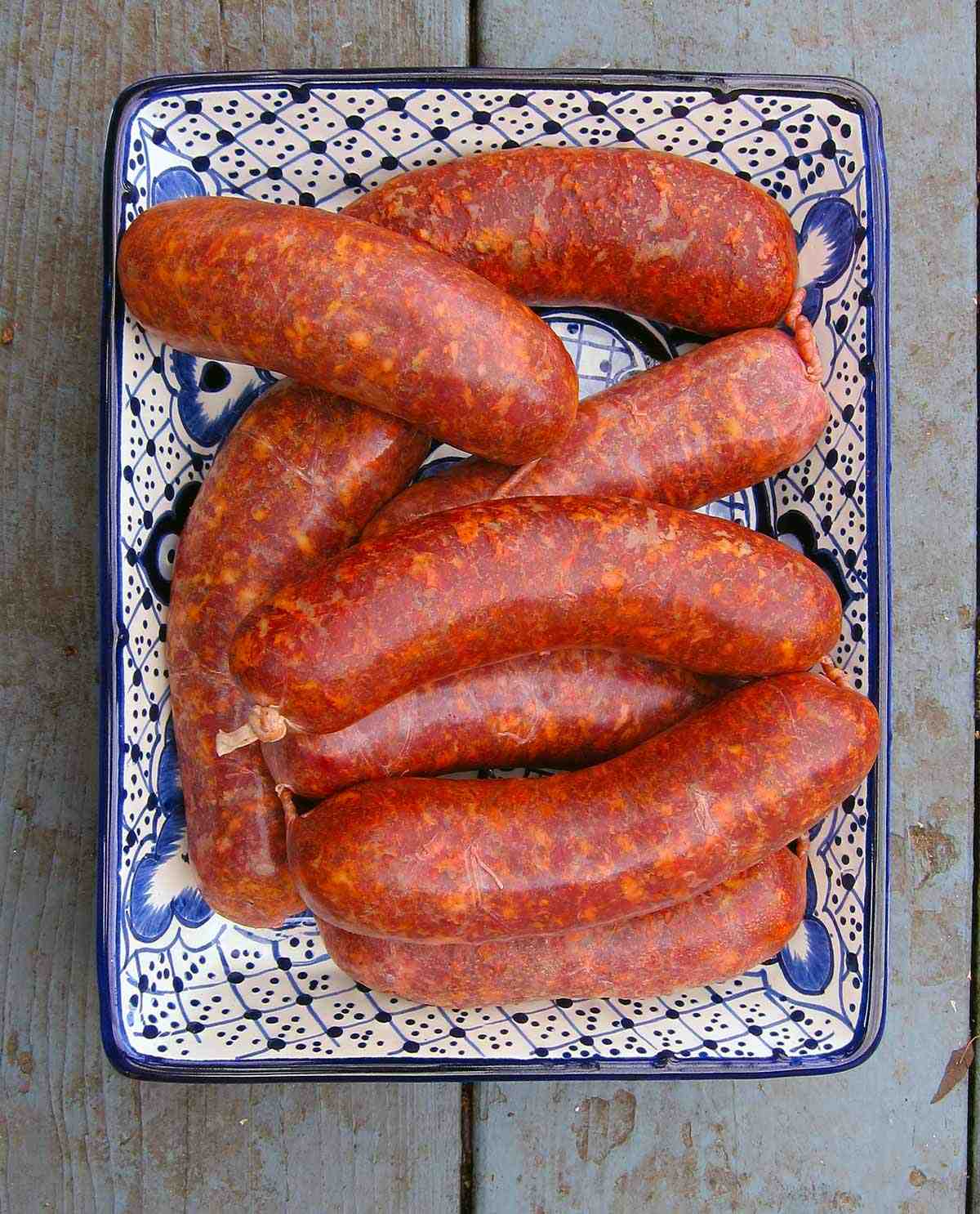 How do you drain grease from chorizo?