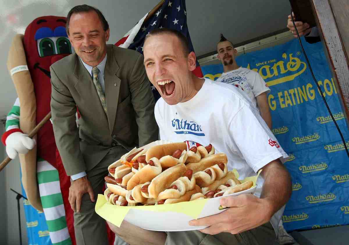 How many hot dog eating contests are there?