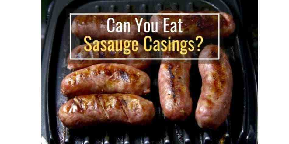 Is sausage casing made from intestines?