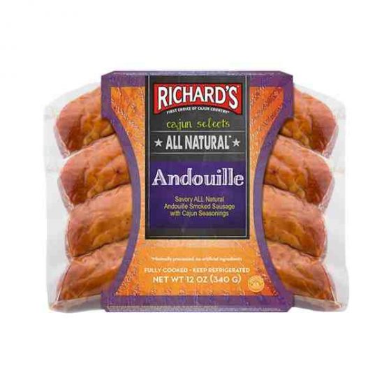 Is there a beef andouille sausage?