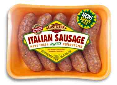 What is Italian sausage made from?