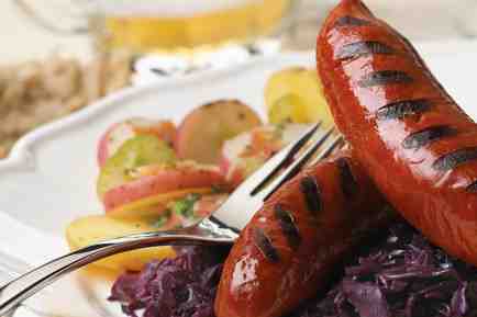 What is a Debreziner sausage?