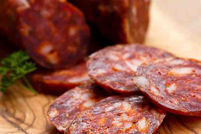 What is actually in chorizo?