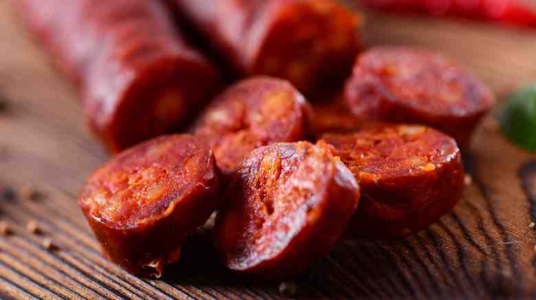 What kind of meat is chorizo made out of?