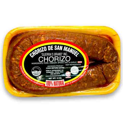 What meat is chorizo?