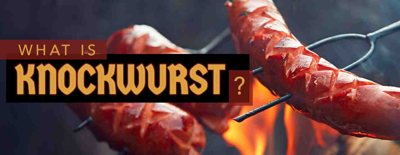 What's the difference between knockwurst and bratwurst?