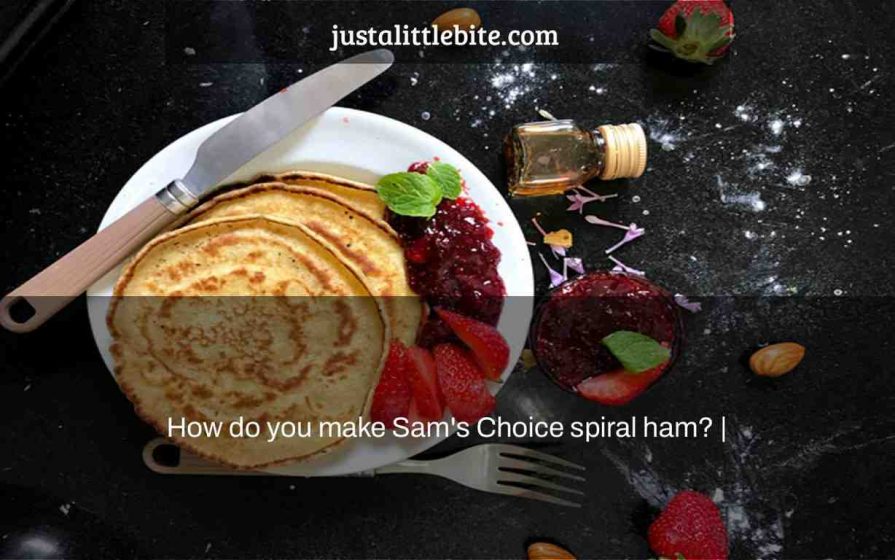 Can you cook a spiral ham at 350?