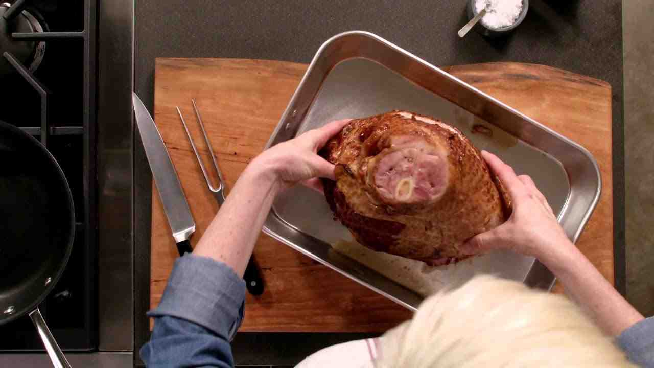 Do you cook a ham at 325 or 350?