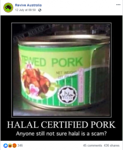 Does halal mean no pork?