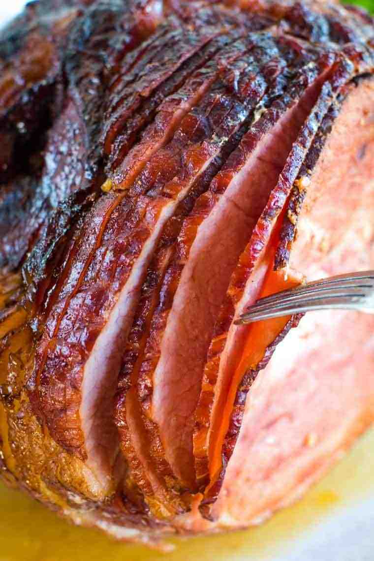 How do you cook a spiral ham without drying it out?