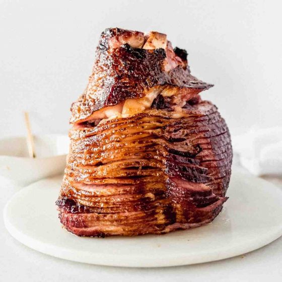 How do you heat up a ham without drying it out?