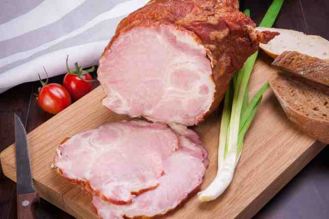 How do you tell if a ham is done without a meat thermometer?