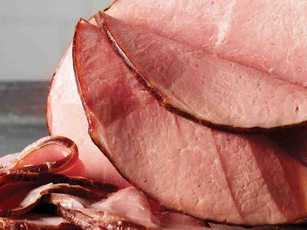 How do you tell if ham is fully cooked?