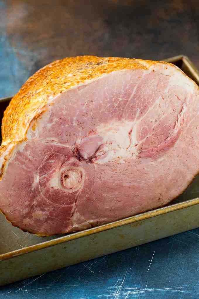 How long do you cook a ham at 375?