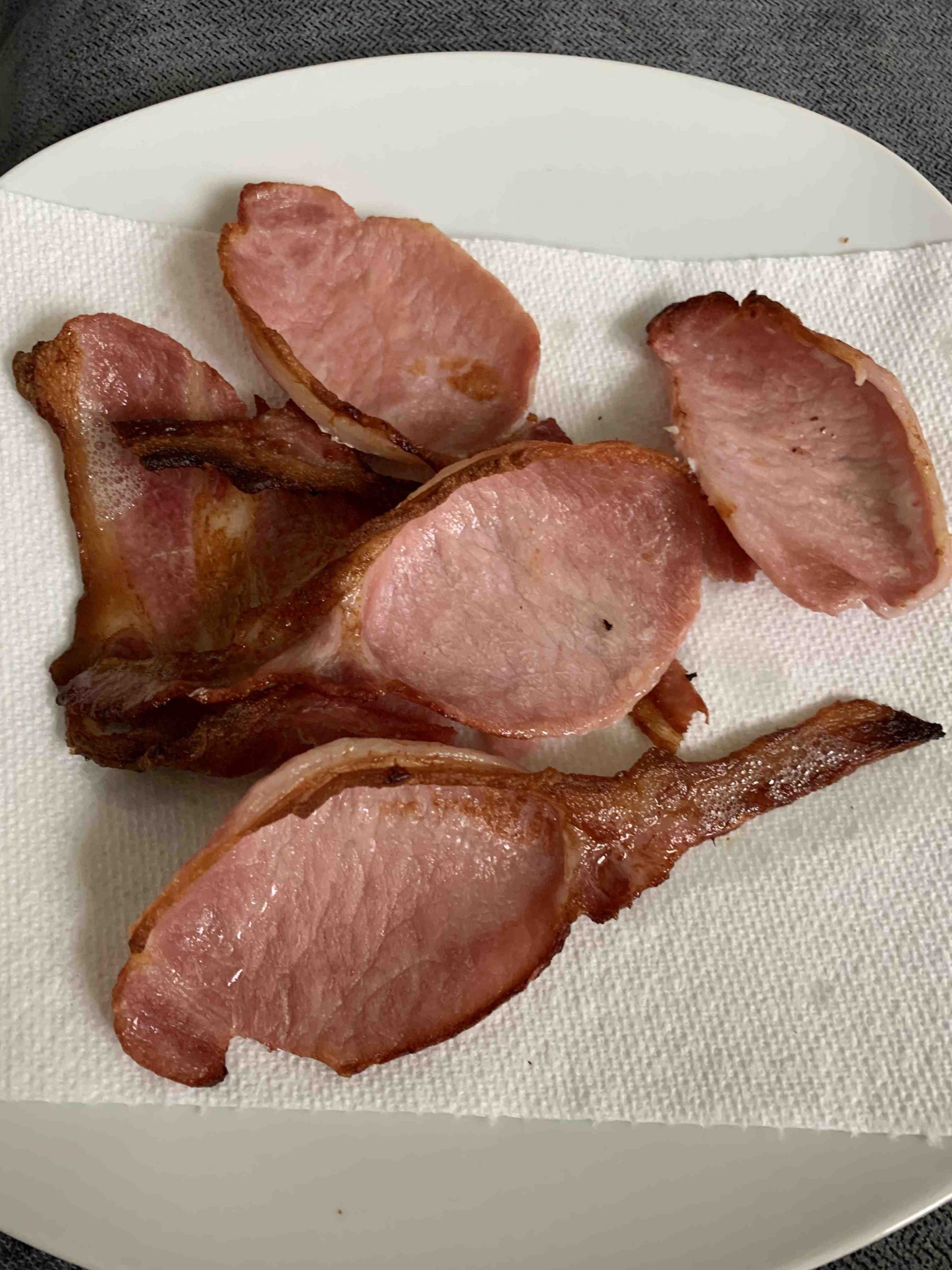 Is British bacon processed?