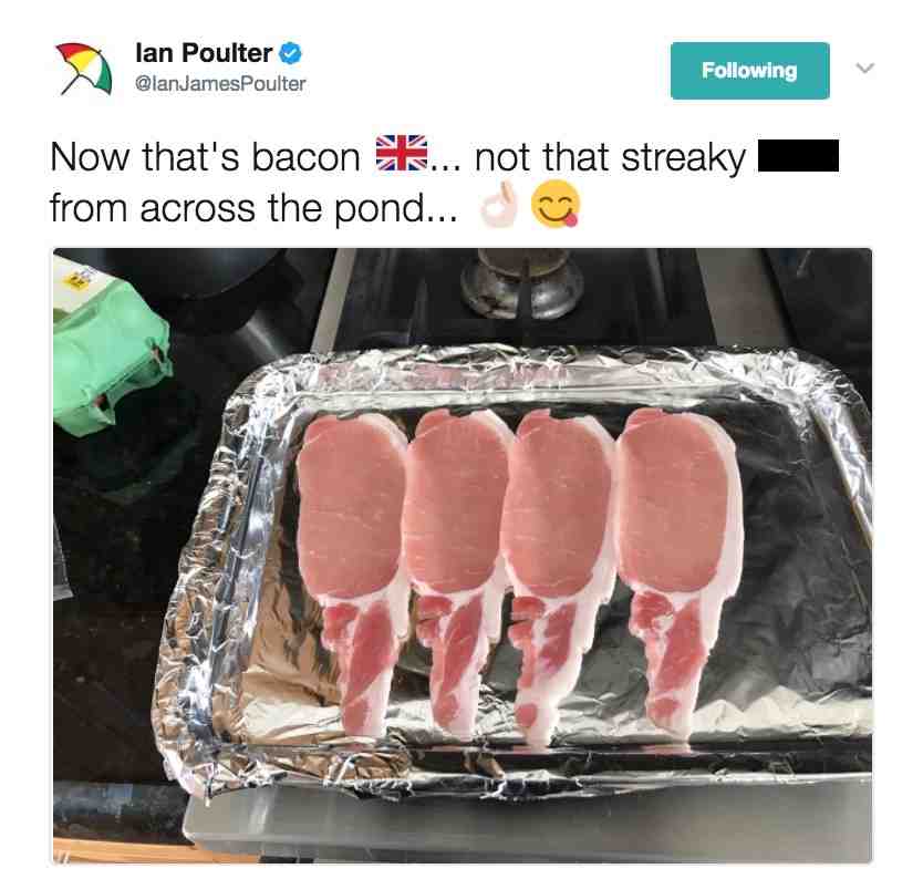 Is English bacon smoked?