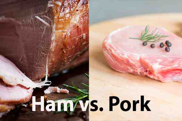 Is ham only made of pork?
