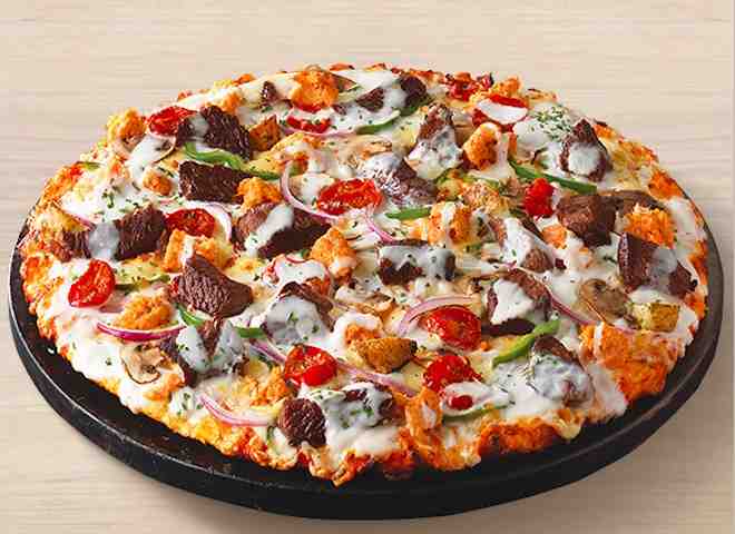 Is there pork in Domino's Pizza?