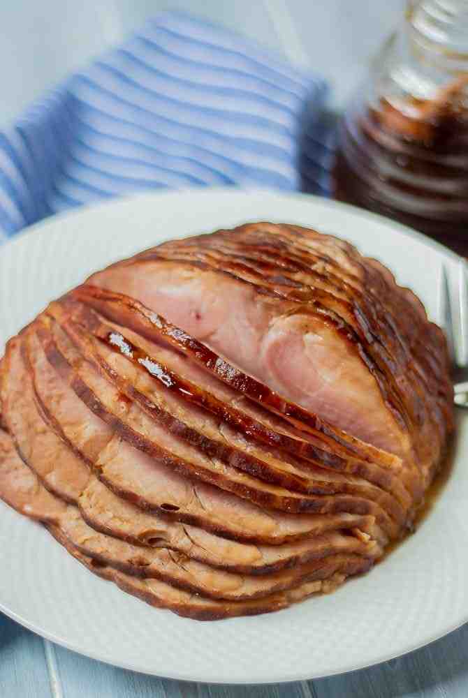 What are the dark spots on ham?