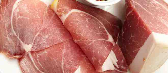 What color should cured ham be?