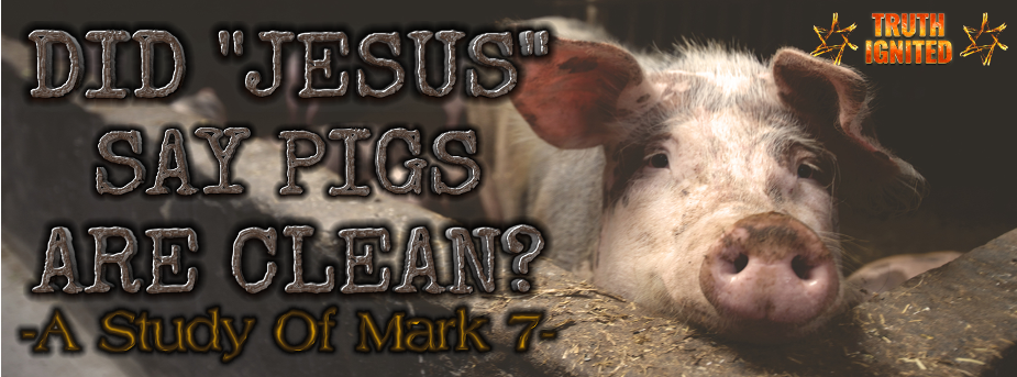 What does Jesus say about eating animals?