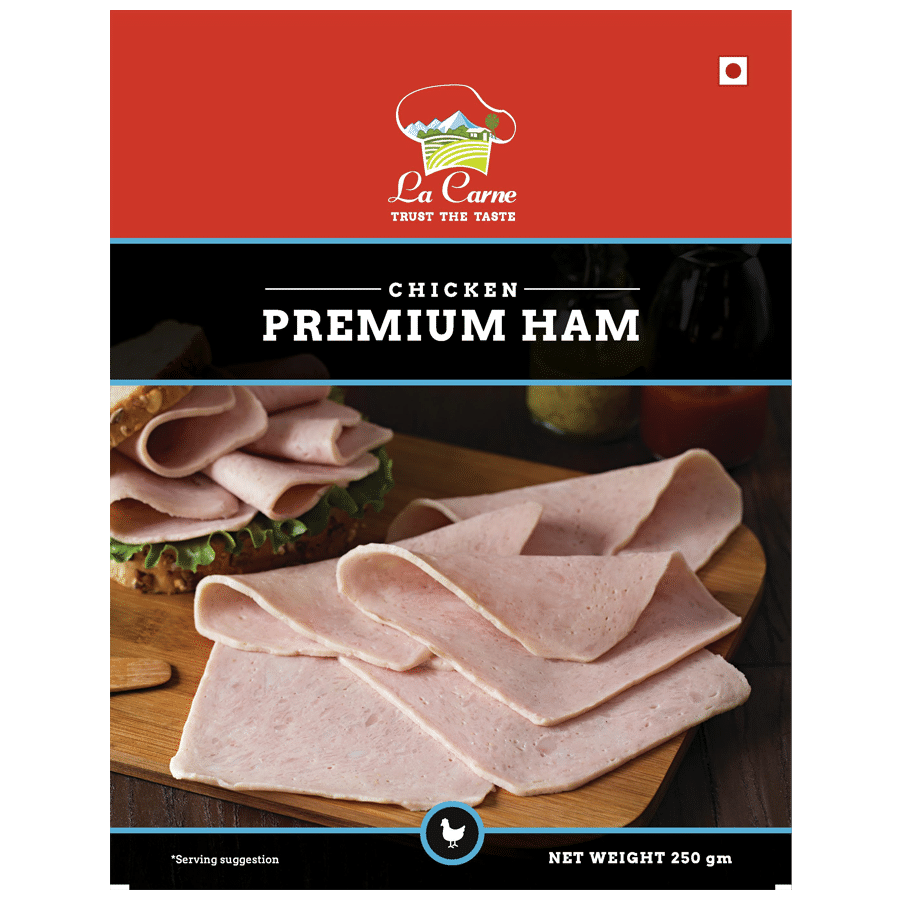 What is chicken ham made of?
