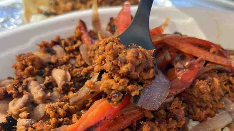 What is chipotle plant based chorizo made of?