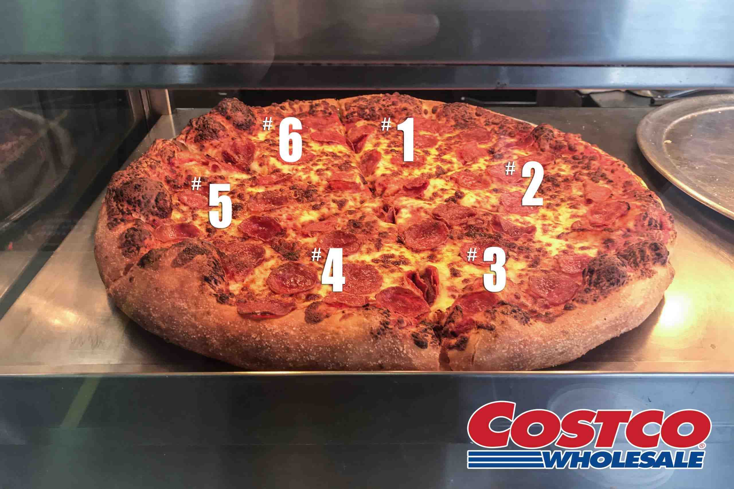 What is on a Costco supreme pizza?
