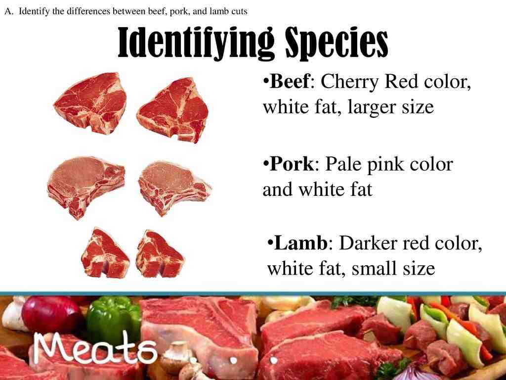 What is responsible for meat pink color?