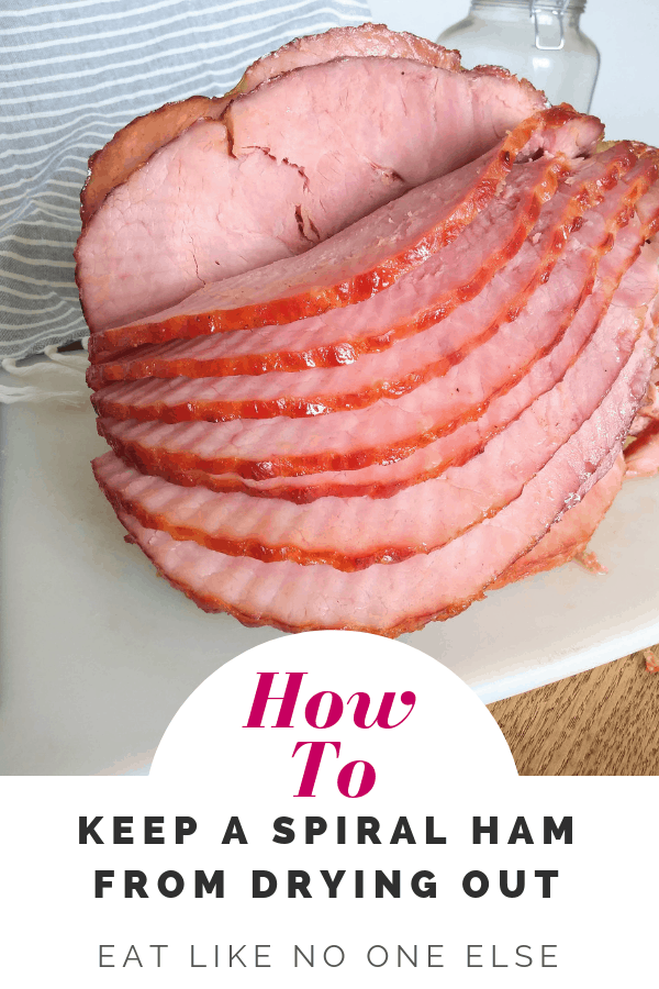 What is the best way to store cooked ham?