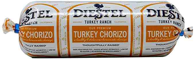 What is turkey chorizo made of?