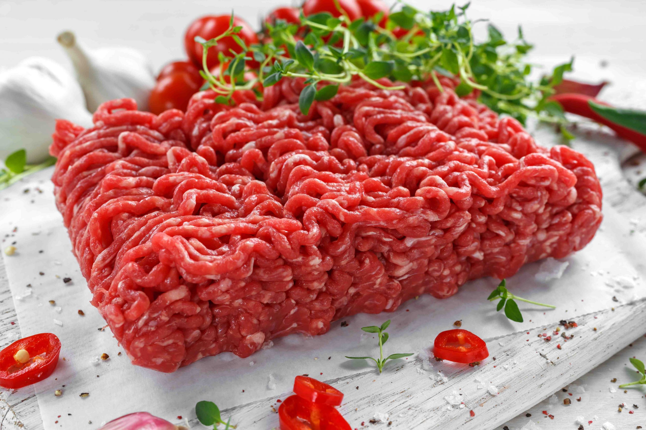 What ratio is lean ground beef?