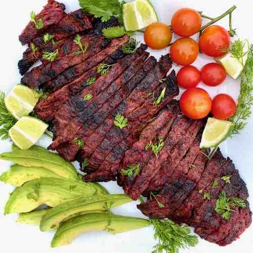 What type of beef is carne asada?