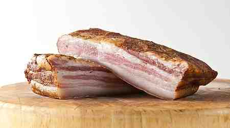 Why can you eat ham raw but not bacon?