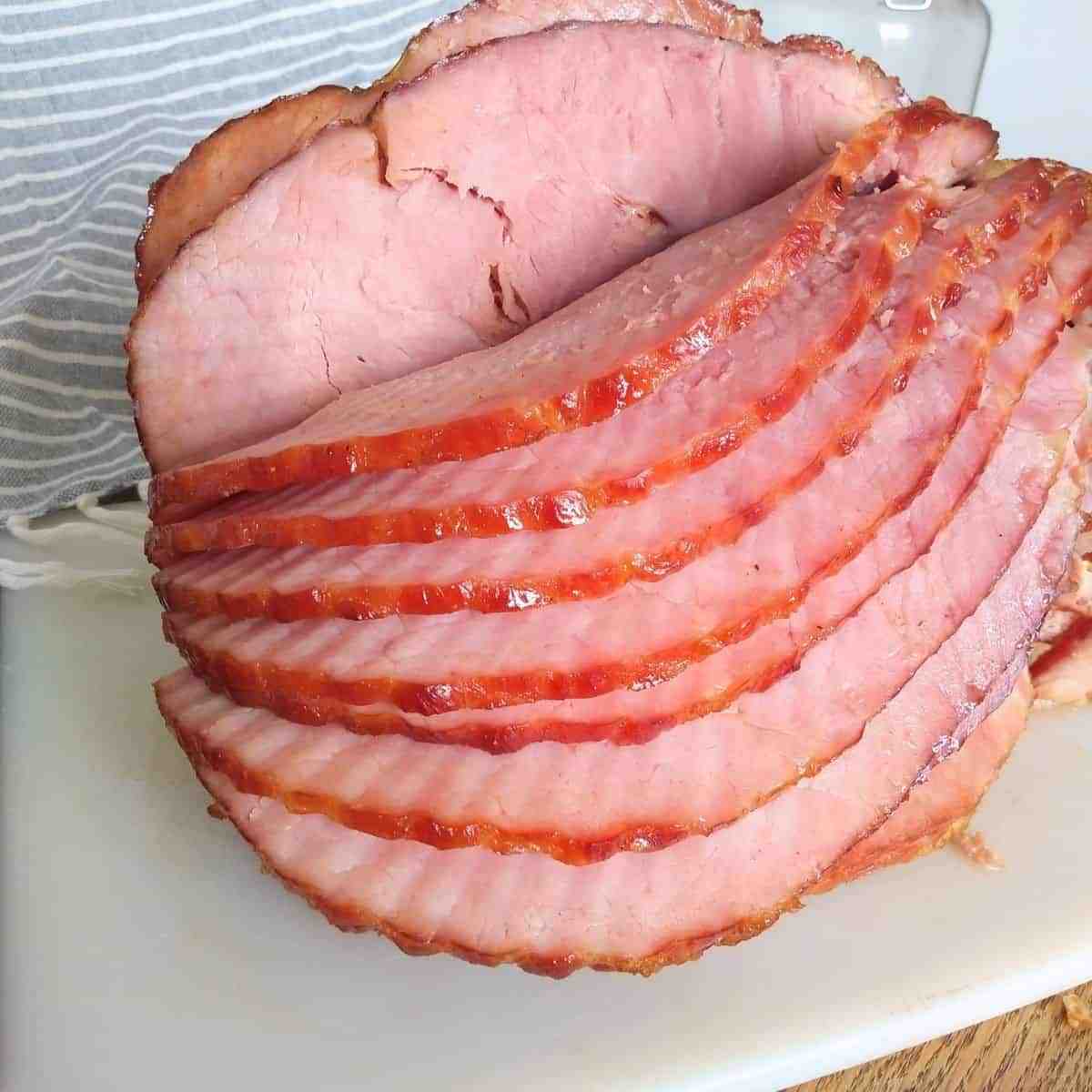 Why did my ham turn gray?