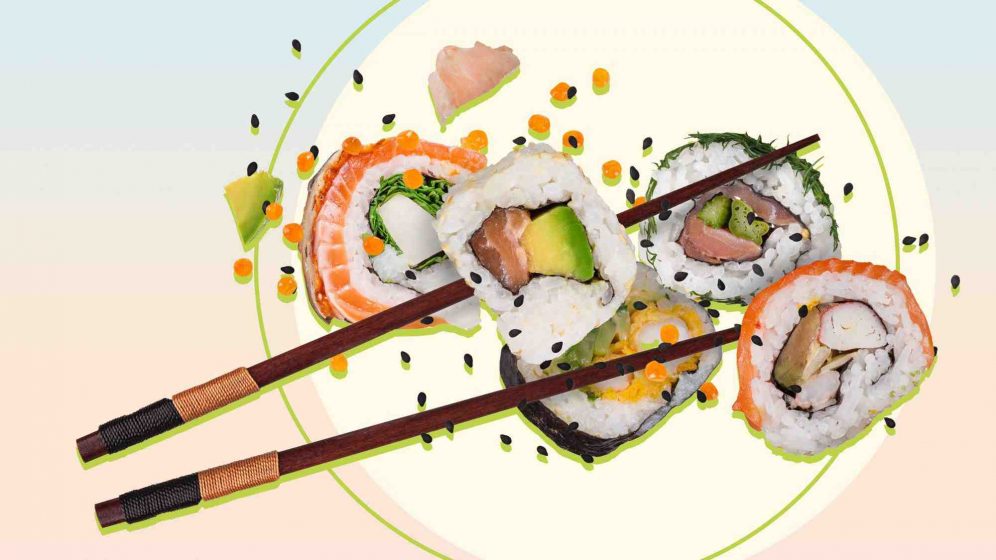 Why sushi doesnt make us sick?