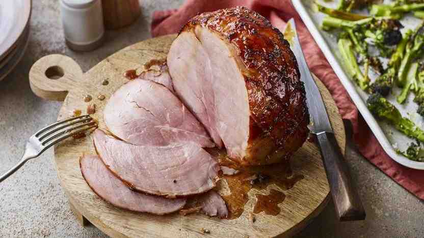 Can you boil gammon then roast it the next day?