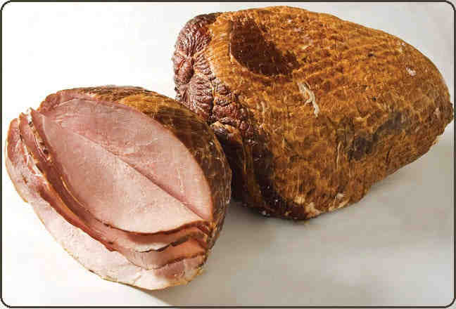 Can you cut a ham in half?