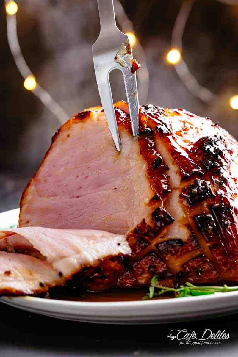 How do you heat a 2 pound precooked ham?