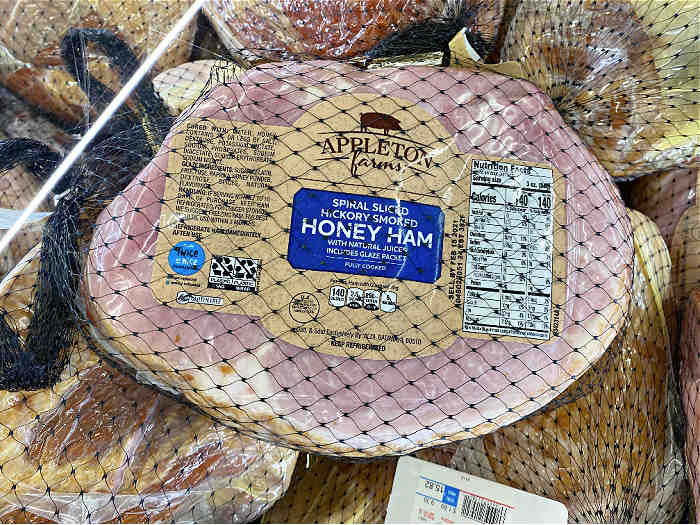 What brand of ham does Aldi sell?