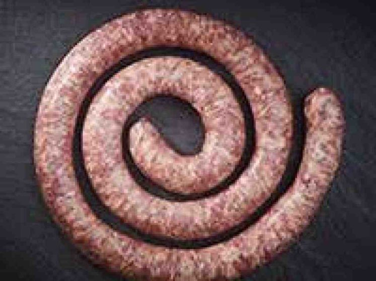 What is ham sausage made of?