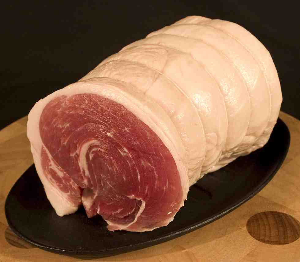 What is raw ham?