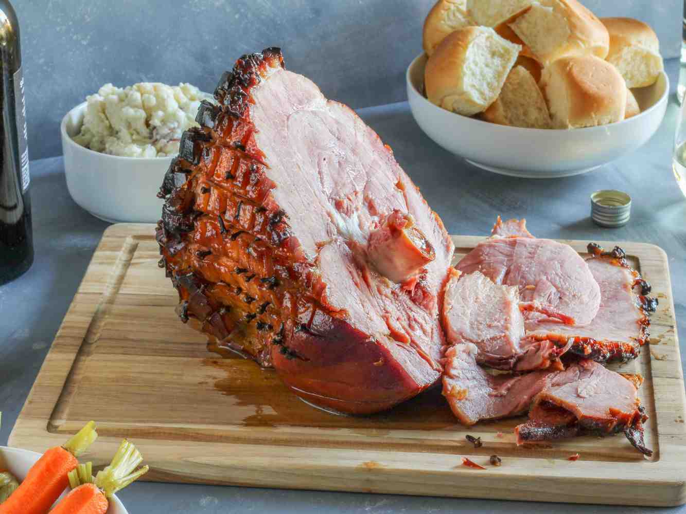 What makes pork a ham?