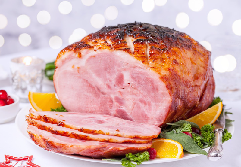 What type of ham is not processed?